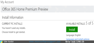 office 2013 error code 1392-28