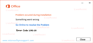 error code 1392-28