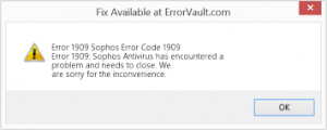error code 1909-KB4517389
